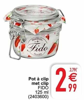 Cora Pot à clip met clip fido aanbieding