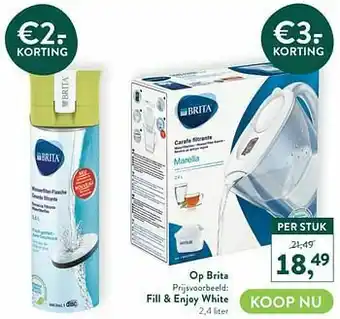Fill + enjoy white