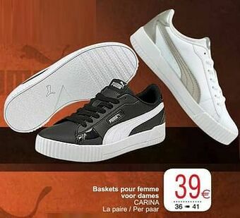 Baskets pour femme voor dames carina