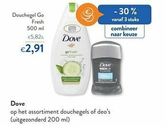 OKay Dove douchegel go fresh aanbieding