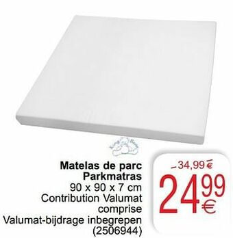 Cora Matelas de parc parkmatras aanbieding