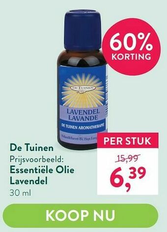 Essentiële olie lavendel