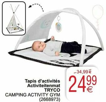 Tapis d`activités activiteitenmat tryco camping activity gym