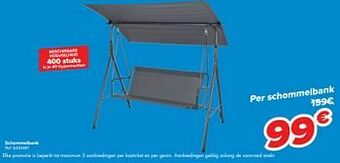 Carrefour Schommelbank aanbieding