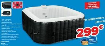 Carrefour Opblaasbare jacuzzi aanbieding