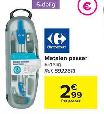 Carrefour Metalen passer aanbieding