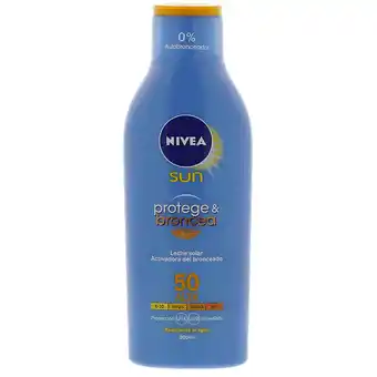 Action Nivea sun zonnemelk protect & bronze aanbieding