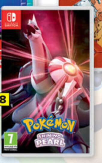 Carrefour Nintendo Switch Pokemon Shining Pearl aanbieding