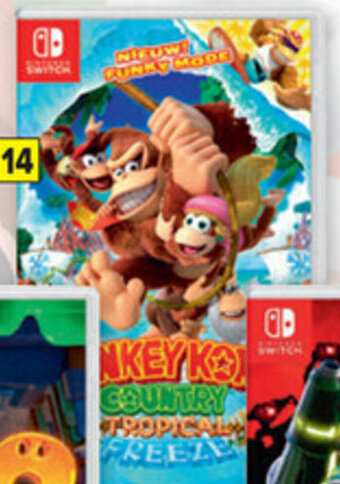 Carrefour Nintendo Switch Donkey Kong Country: Tropical Freeze aanbieding