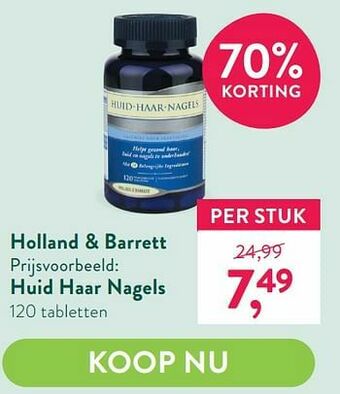 Huid haar nagels