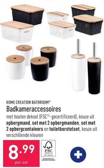 ALDI Home creation bathroom badkameraccessoires aanbieding
