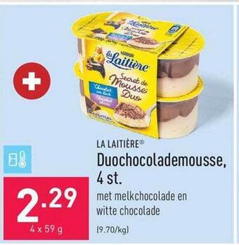La laitière duochocolademousse 4 st.