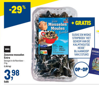 Makro Zeeuwse mosselen Extra aanbieding
