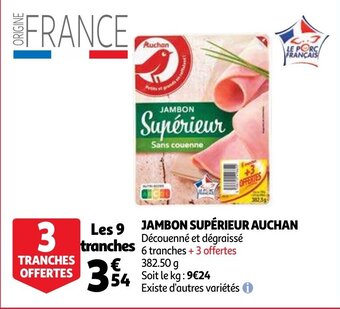 Auchan Jambon superieur auchan aanbieding