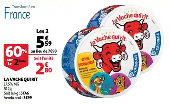 Auchan La vache qui rit 512g aanbieding