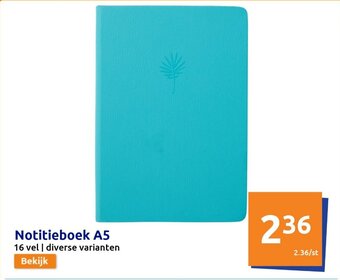 Action Notitieboek A5 aanbieding