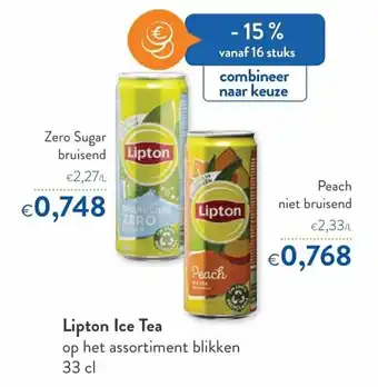 OKay Lipton Zero Sugar bruisend aanbieding