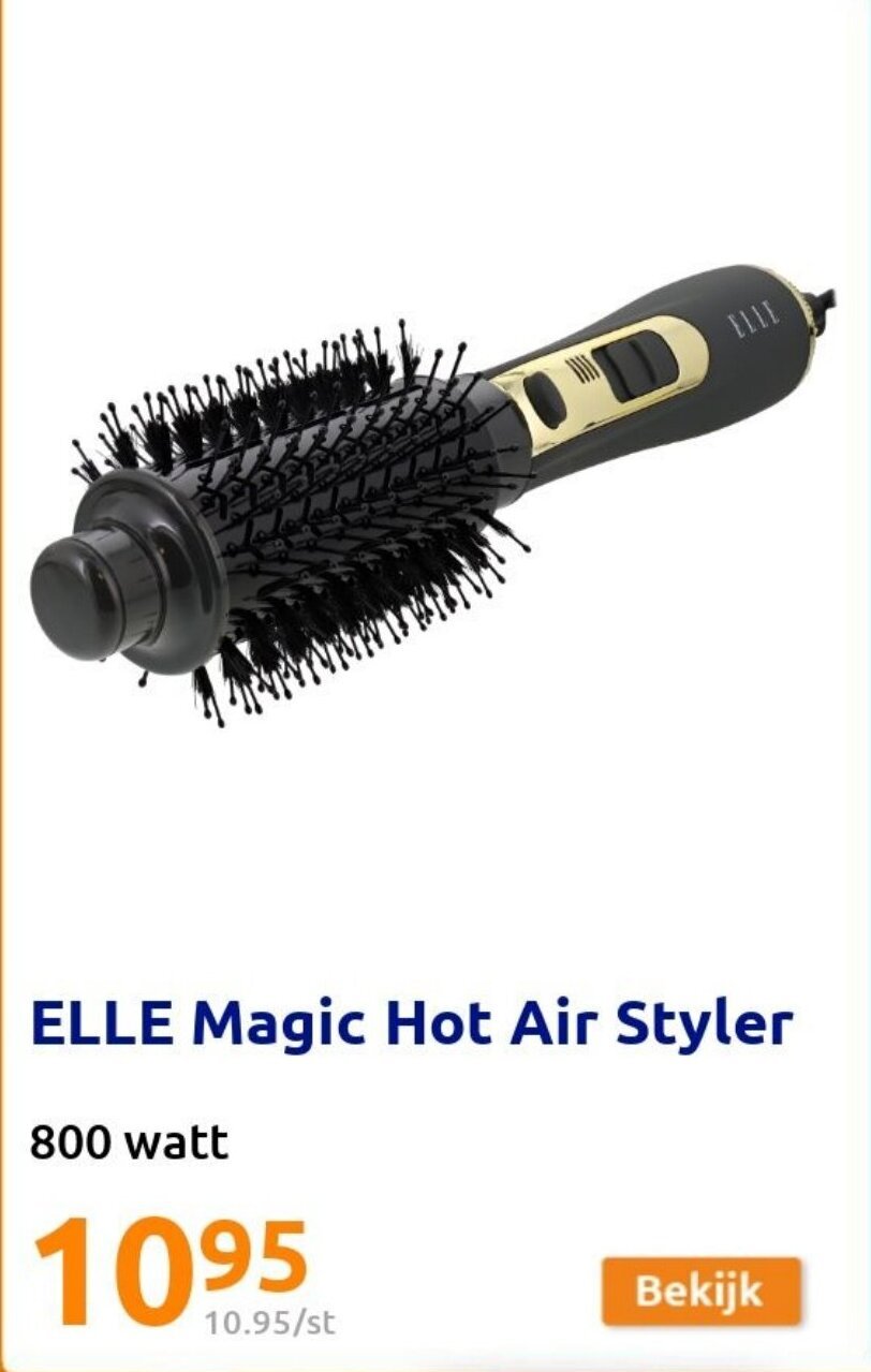 Elle magic hot air styler promotie bij Action