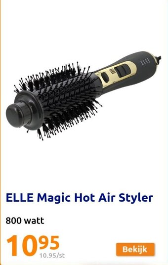 Action Elle magic hot air styler aanbieding