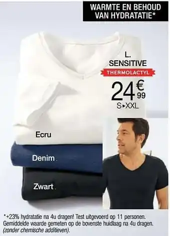 Damart Sensitive aanbieding