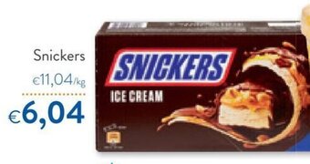 OKay Snickers Ice Cream 12 stuks aanbieding
