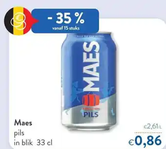 OKay Maes pils in blik 33 ck aanbieding