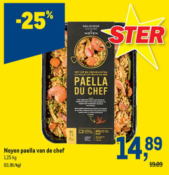 Makro Noyen paella van de chef aanbieding