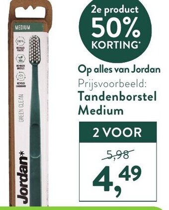 Holland & Barrett Tandenborstel Medium aanbieding