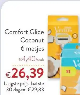 OKay Gillette Venus Comfort Glide Coconut 6 mesjes aanbieding