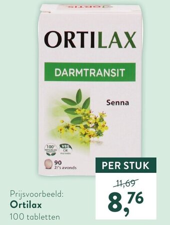 Holland & Barrett Ortilax 100 tabletten aanbieding