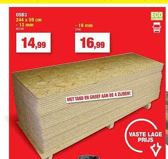 Hubo Osb3 aanbieding