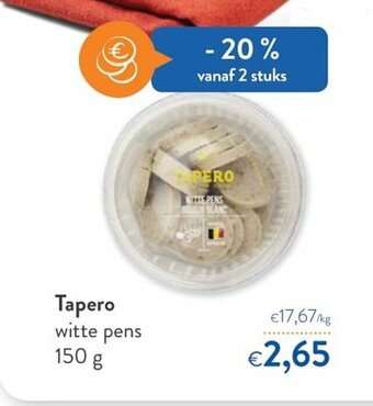 OKay Tapero witte pens 150g aanbieding