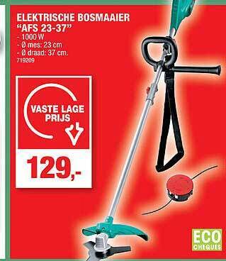 Hubo Elektrische bosmaaier aanbieding