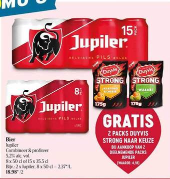 Delhaize Bier jupiler aanbieding