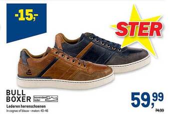 Makro Lederen herenschoenen aanbieding