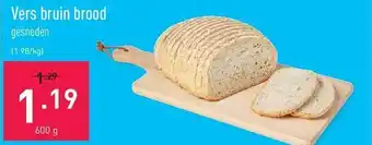 ALDI Vers bruin brood aanbieding