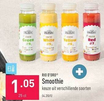 ALDI Rio d'oro smoothie aanbieding