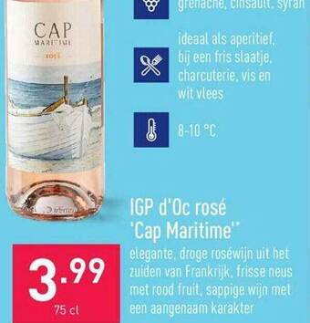 ALDI Igp d'oc rose 'cap maritime aanbieding