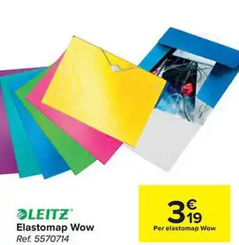 Carrefour Leitz elastomap wow aanbieding