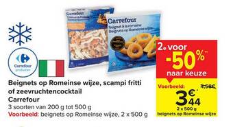 Beignets op romeinse wijze, scampi fritti of zeevruchtencocktail