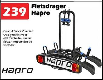 iTEK Fietsdrager hapro aanbieding