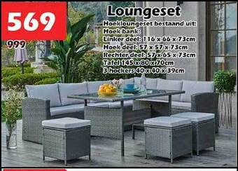 iTEK Loungeset aanbieding