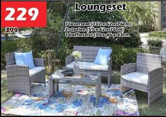 iTEK Loungeset aanbieding