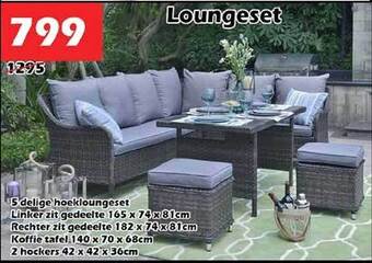 iTEK Loungeset aanbieding