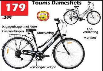 iTEK Tounis damesfiets aanbieding