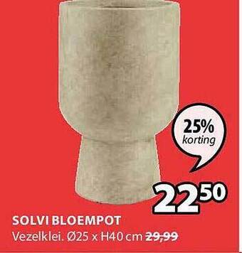 Solvi bloempot