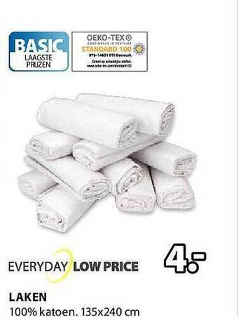 Jysk Laken aanbieding
