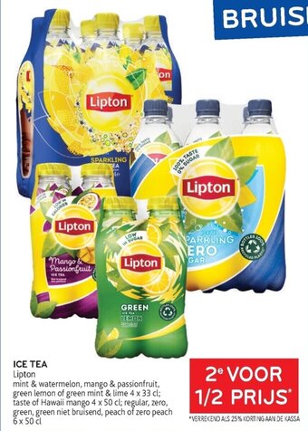 Alvo Lipton Ice Tea aanbieding