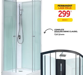 Brico Complete douchecabine claudel REF 5637523 aanbieding
