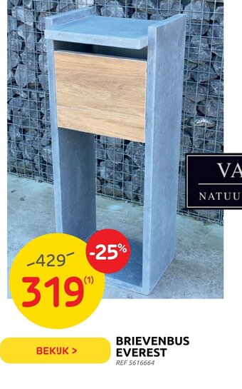 Brico Brievenbus everest REF 5616664 aanbieding